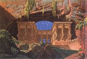 Karl friedrich schinkel the temple of lsis and osiris oil painting on canvas